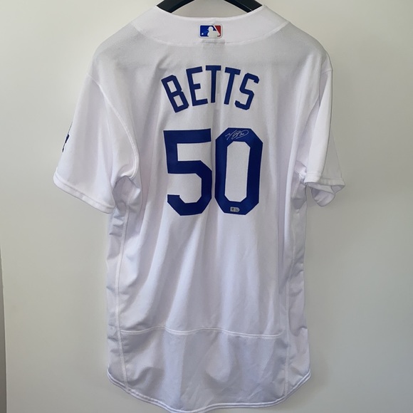 Mookie Betts Autographed Nike Authentic Dodgers Jersey - Picture 6 of 7